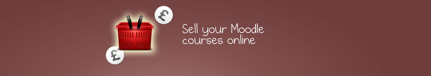 Moodle and e-commerce shopping carts